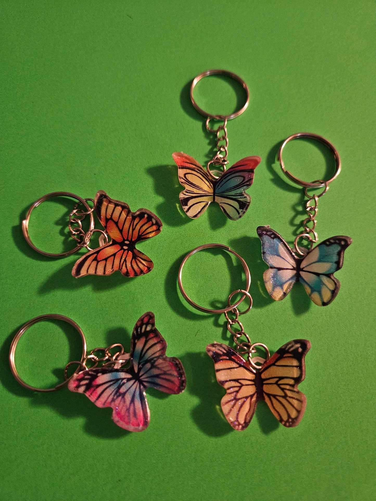 Butterfly Key Ring