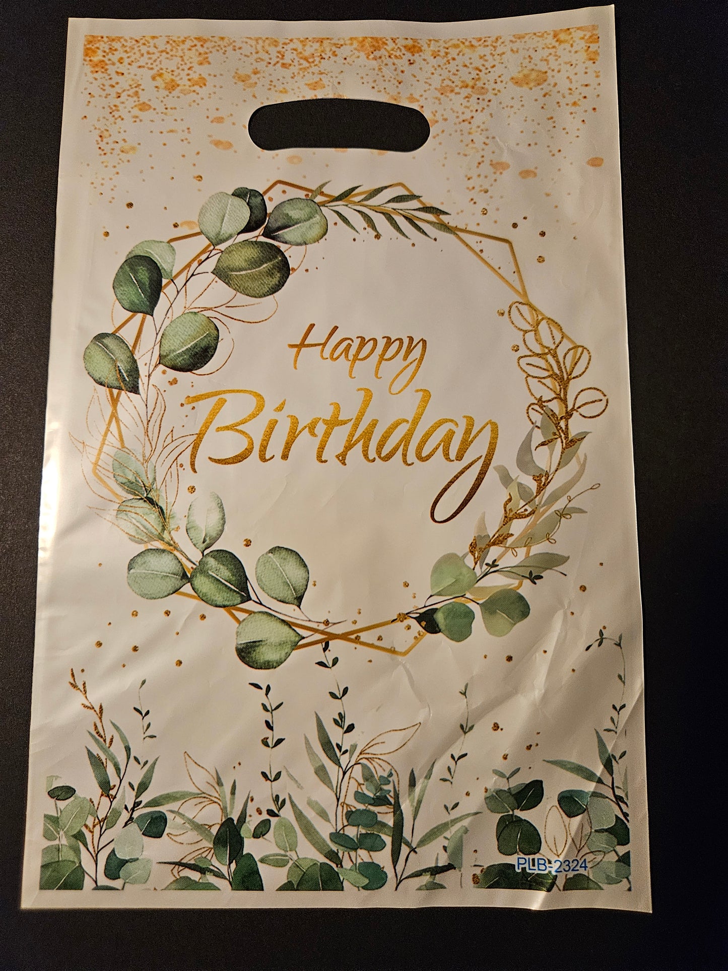 Wreath Happy Birthday Bag