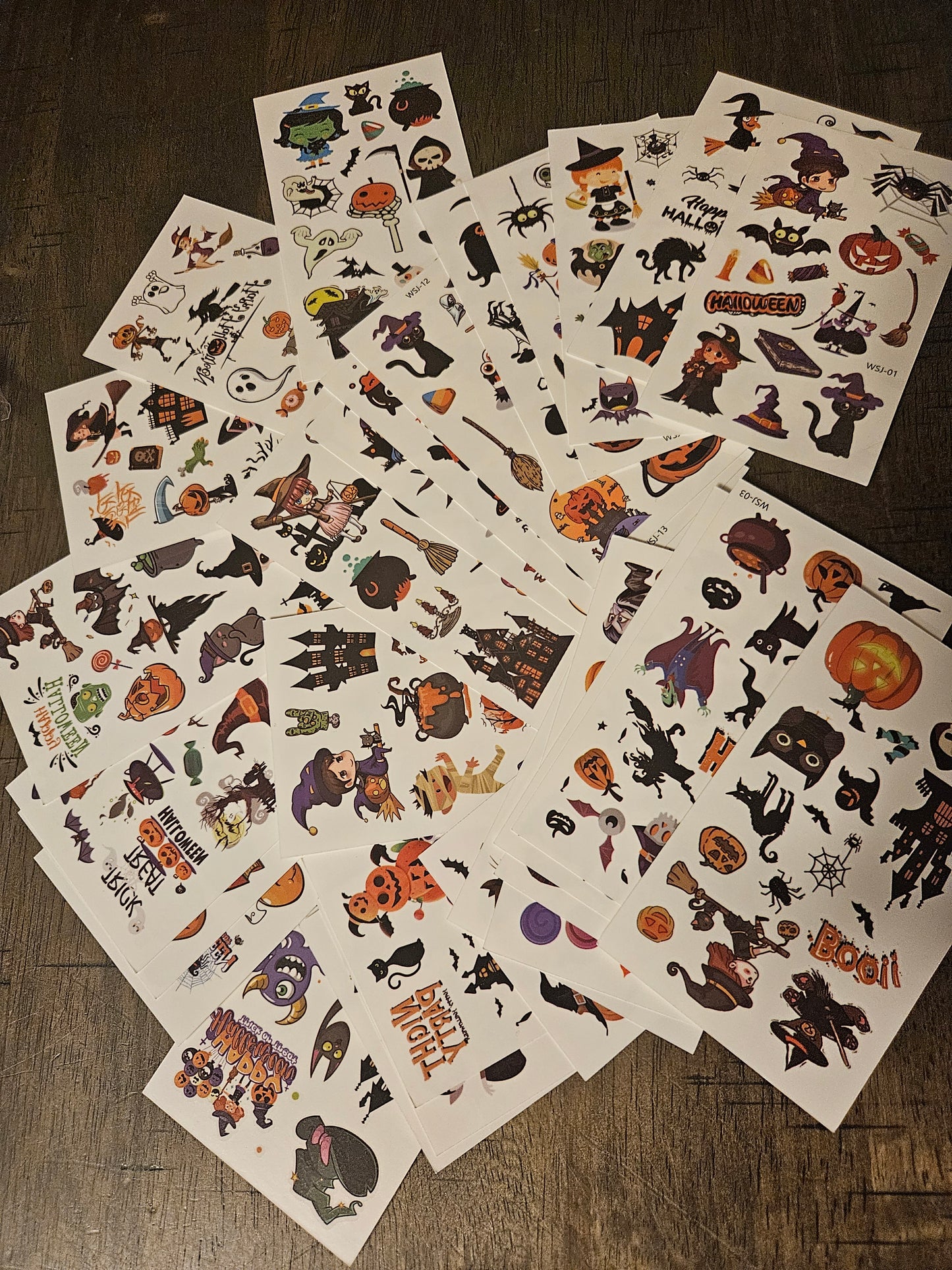 Halloween Temporary Tattoos