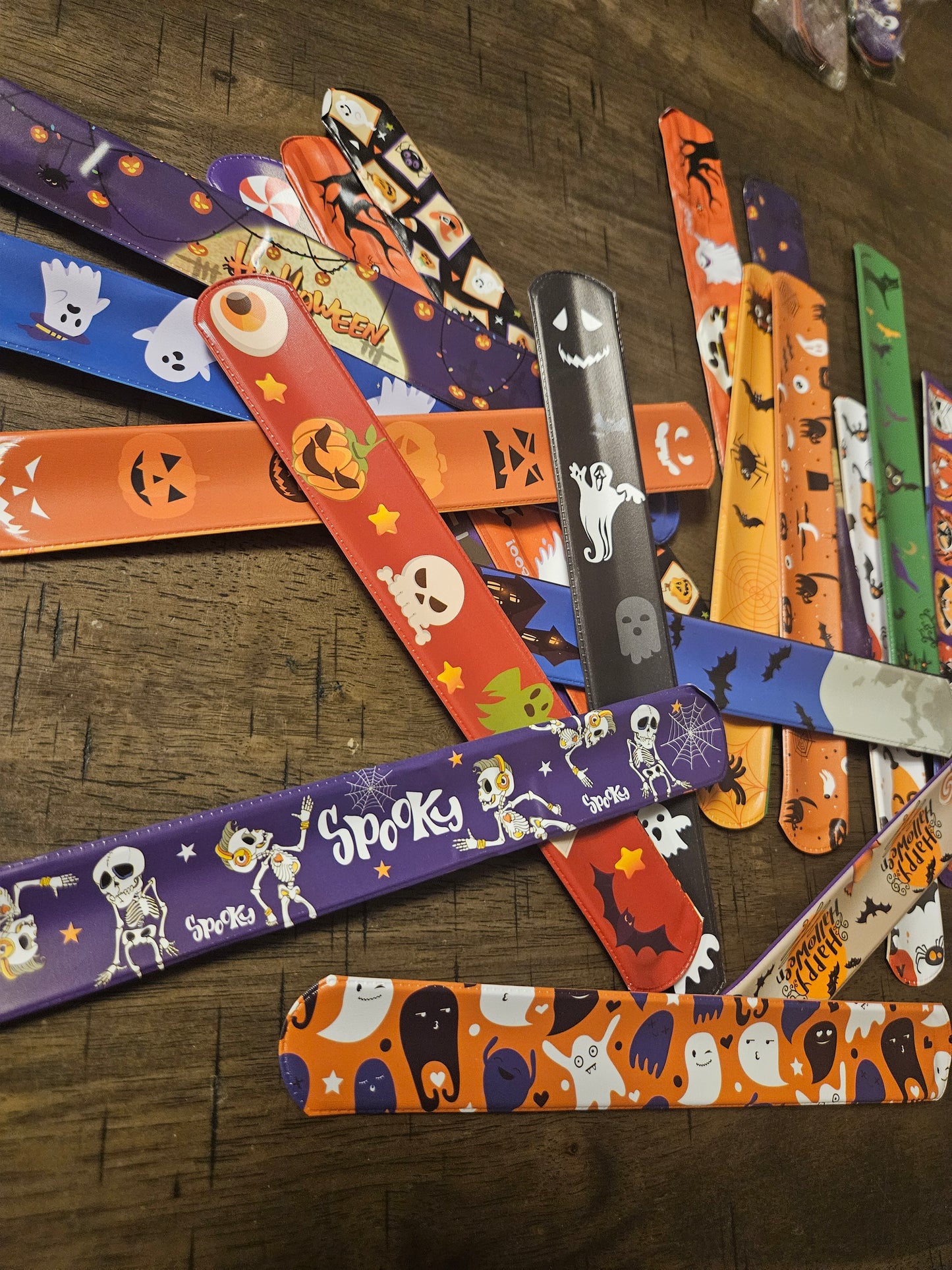 Halloween Slap Bracelets