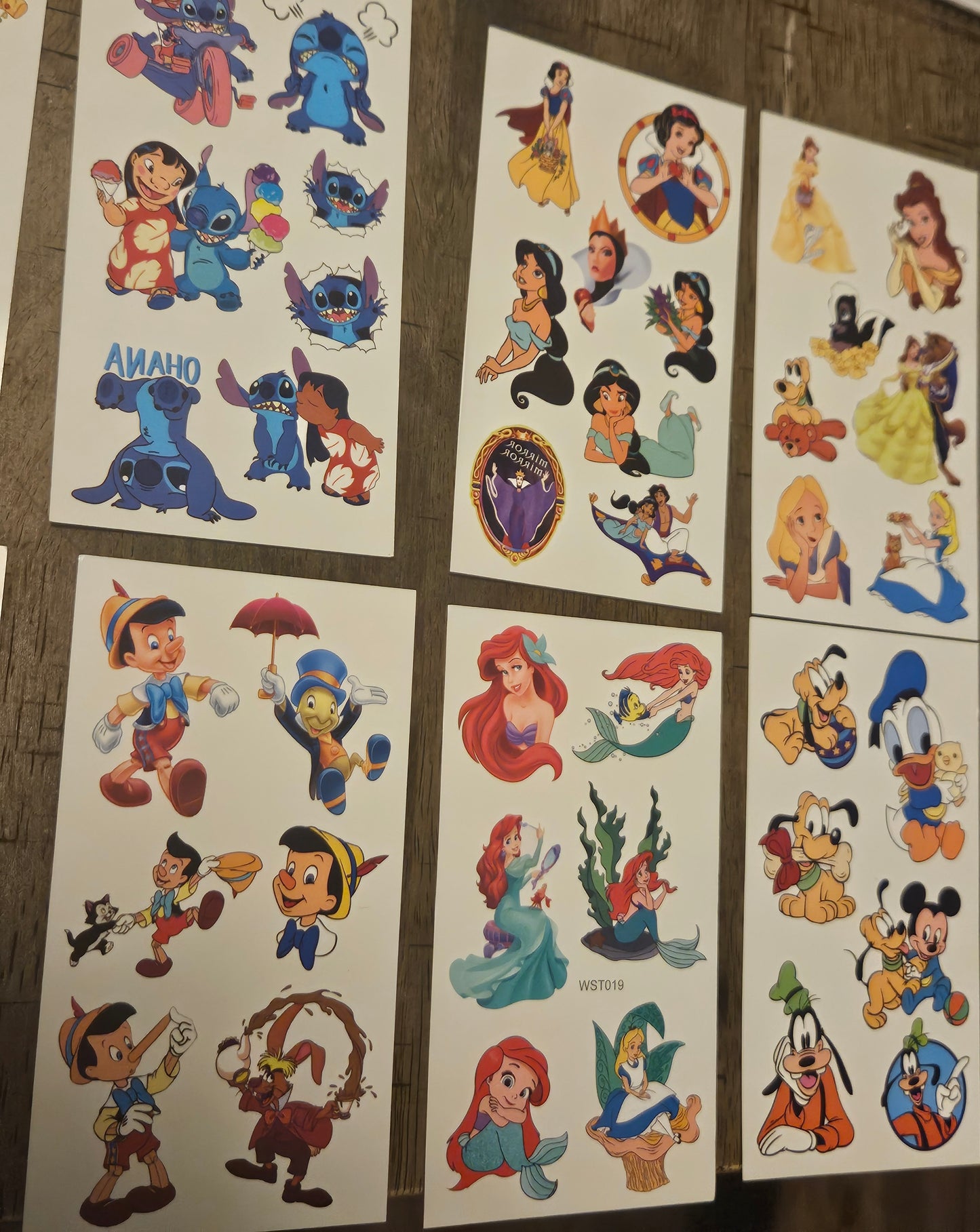 Disney Temporary Tattoos