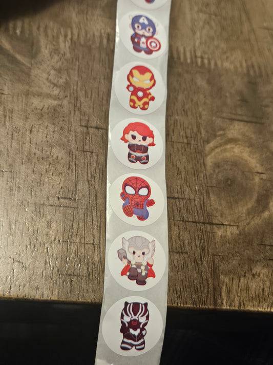 Small Marvel Stickers