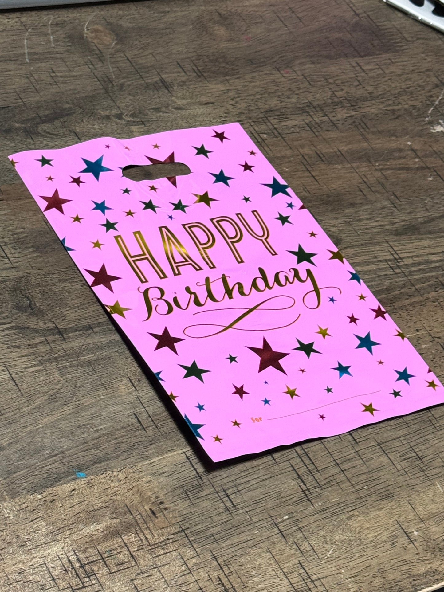 Confetti Happy Birthday Bags.